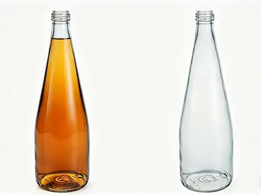 What are the Benefits of Amber vs. Clear Glass Wine Bottles?